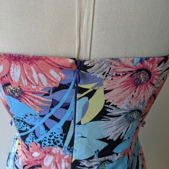 Colorful Floral Dress - Picture 6 of 8